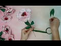 Butterfly Ranunculus Paper Flower/버터플라이 라넌큘러스/생화같은 종이꽃 만들기