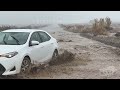 09-09-2022 Ocotillo, CA - Flash flooding, rockslides, high winds on I-8