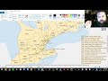 Drunk Travis draws the entire Ontario 400-Series Highway Series