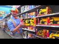 Learn Colors with Blippi Toy Store in 4K - Educational videos for Preschoolers