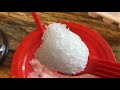 HOW TO MAKE SHAVED ICE | ASMR ICE EATING | REQUESTED VIDEO