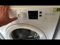 HOW TO install a Hotpoint washing machine NSWM742WUKN 2021.06.25