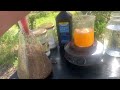 Making aqua regia for gold recovery from rocks