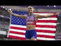 Sydney McLaughlin-Levrone breaks own world record, wins Olympic gold in 400M hurdles | Via: AP