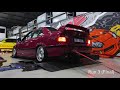 2JZ Powered BMW E36 Shooting Flames On The Dyno