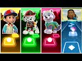 Paw Patrol Tiles Hop EDM Rush | Ryder 🆚 Marshall 🆚 Rubble 🆚 Everest |Tiles Hop Paw Patrol Astronomia