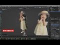 how to convert photo into 3d model in blender || 2d image to 3d model blender