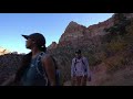 Hiking the Watchman Trail in Zion National Park - 4k