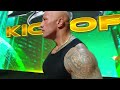 The Rock slaps Cody Rhodes: WrestleMania XL Kickoff