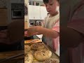 Camden makes bagels 😍🥯