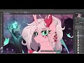 Abyssal light - MLP Speedpaint Artfight attack