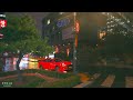 Rainy Night Insadong Alleys in Seoul City | Rain Drop Sounds 4K HDR