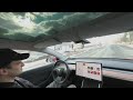 In 3D: 25 seconds of Tesla Model 3 driving in AutoPilot