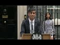 Rishi Sunak’s final speech as prime minister in full