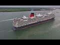 Cunard Cruise Ship Queen Anne Maiden Call Southampton 30th April 2024