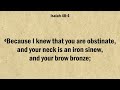 July 26: Isaiah 44-48