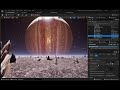 Learning Unreal Engine (Clips) - Tuned Day/Night/Eclipse Cycle (Boring Video)