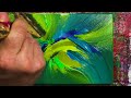 Easy Energetic Painting / 195 / For Beginners / Energetic / Acrylics