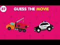 Guess the MOVIE by Emoji Quiz 🎬🍿 50 Movies Emoji Puzzles | Smarty Pants Quiz
