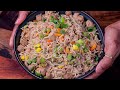 High Protein Rice - Soya Fried Rice Street Style | Soya Rice - Meal Maker Fried Rice
