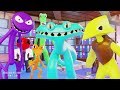 Die RAINBOW FRIENDS verlieren ihre FARBEN?! - Rainbow Friends 2 Animation