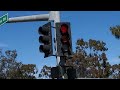 Old Econolite Bullseye Traffic Lights In Escondido, CA (Via Rancho Pkwy & Sunset Dr)