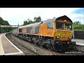 *STRUGGLING START* GBRf Class 66 No. 66792 on 6G92 @ Hyde North on 04.06.21 - HD