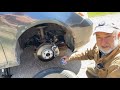 How to Change a Car Tire Properly (Torque Wrench and Oil Spraying Behind Wheel)