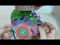 Sewing project in 10 minutes 💟 Easy diy wallet for the gift