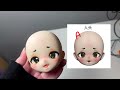 How I Paint an Anime Doll Faceup | Maydoll Lemon Cat