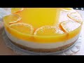 احتفظي بهذه الوصفة لرمضان 🤔من أروع وألذ ماستتذوقين😋كيكة البرتقال الباردة 🍊 منعشة ولذيذة