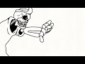 skeleton divine death blast | animated