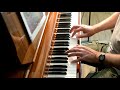 Piano tune in C with a drone accompaniment.