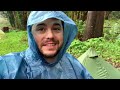 Solo Camping in Bad Weather at Haypress Campground