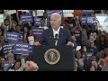 Biden campaigns in Detroit: 'I am running and we're going to win'