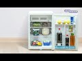 Compact Mini Space-Saving Refrigerator by Super General - Your Perfect Companion Anywhere!