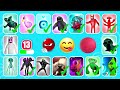 Guess The MONSTER By Emoji and Voice! | Playtown 2 + Garten of Banban 7 | Syringeon, Trike
