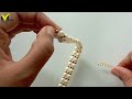 Bracelet making tutorial || how to make easy bracelet || bracelet design for girl making at home
