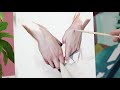 HOW I PAINT HANDS || The Mind of an Artist #10