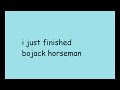 My thoughts on BoJack Horseman