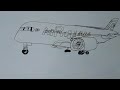 what do you think about my air India A350 drawing