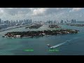 17 to 124.3 MILLION Mansions in Star Island Miami Beach 4K Drone 2024