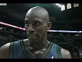 MVP Battle - Kevin Garnett vs Tim Duncan! Wolves @ Spurs 2003