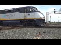 amtrak san joaquin #715 with shave and haircut @stockton railfest 2018