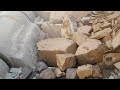 How to stone crush works | Giant Rocks Meet Their Match: Soothing ASMR Rock Crusher in Action.