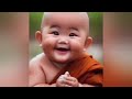 so cute little monk 🎋🎋🌹🌹💐💐🌻🌻#babyshorts #babymonk#little monk#cute monk youtube video