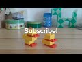 How to build a lego duck with duckling 🐥
