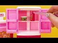68 Minutes Satisfying with Unboxing Cute Pink Ice Cream Store Cash Register, Modern Kitchen Toy Set