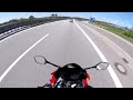 2016 Honda CBR500R:  1st Day Riding On The Autobahn