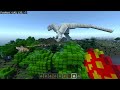 The Lost World Addon Private Beta Dinosaur Showcase 4K60FPS Minecraft Dinosaurs Ep572